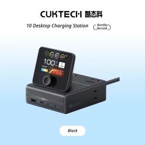 Trạm sạc CUKTECH 10 Power Base Station 8-in-1 GaN Power Strip -TA1208